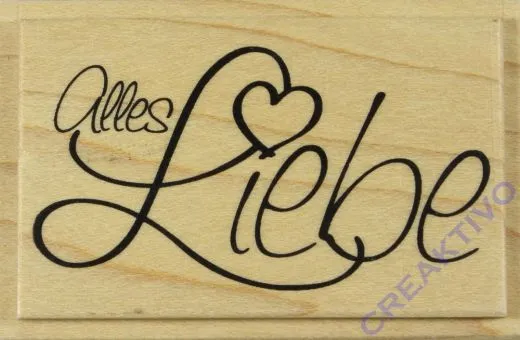 Knorr-Stempel Alles Liebe