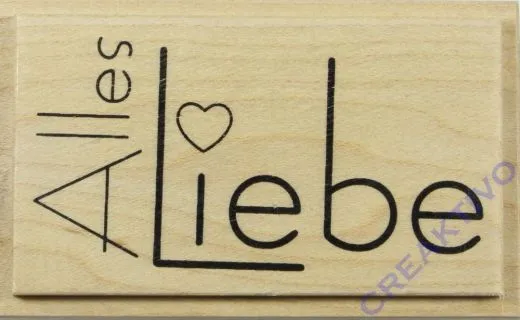 Knorr-Stempel Alles Liebe