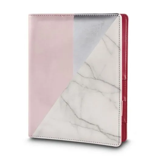 Planer A5 rosa/silber/marmor (Restbestand)