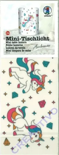 Mini-Tischlicht Einhorn