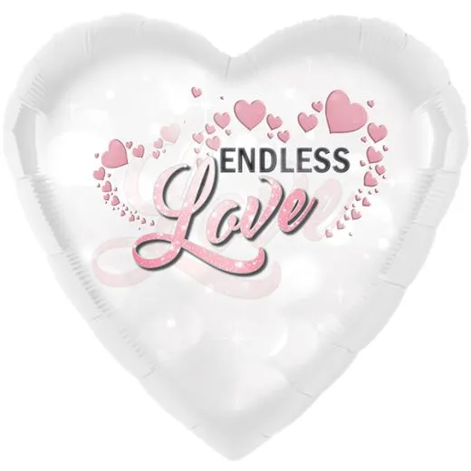 Folienherz Endless Love