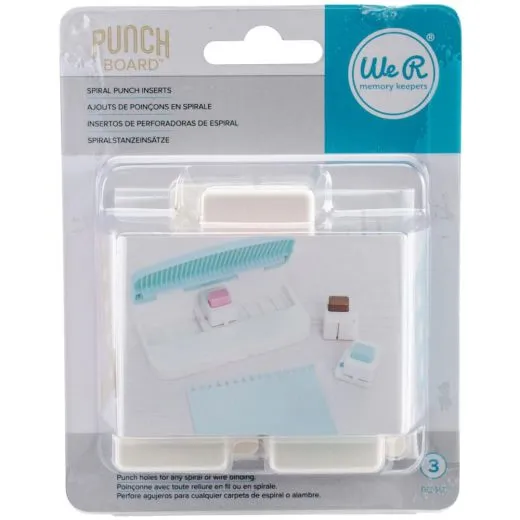 We R Spiral Punch Inserts 3/Pkg