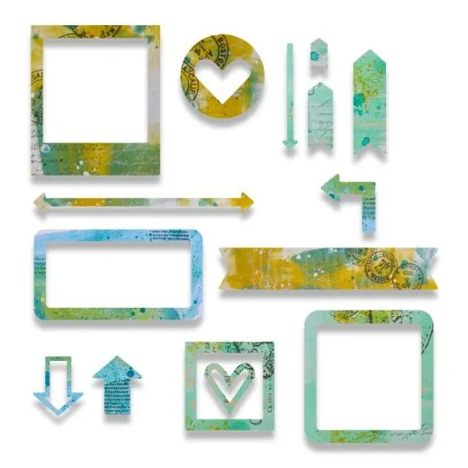 Sizzix Thinlits Die Set 15PK - Frames