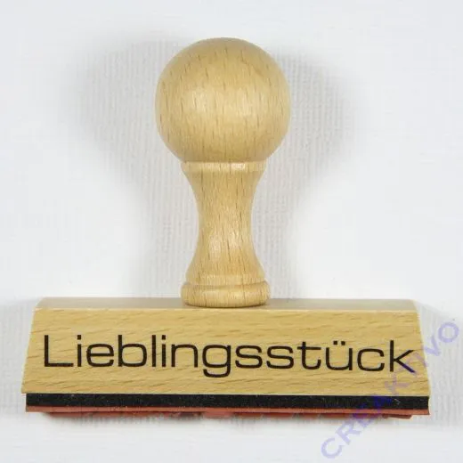 Statement-Stempel Lieblingsst�ck