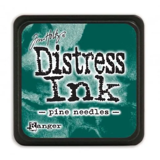 Ranger disress mini ink pine needles