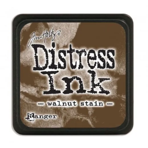 Ranger disress mini ink walnut stain