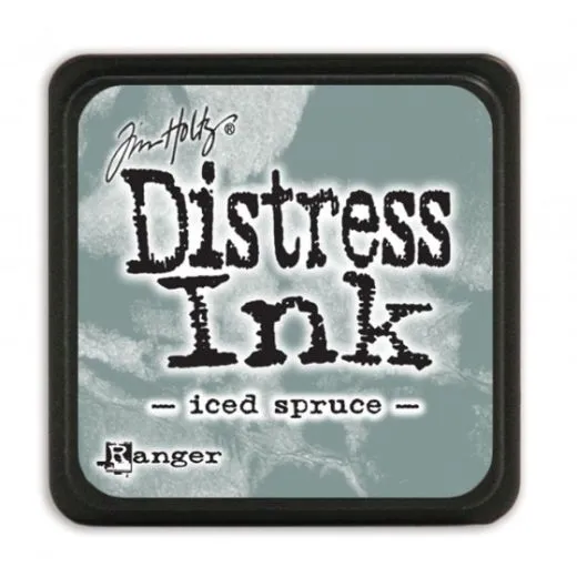 Ranger disress mini ink iced spruce