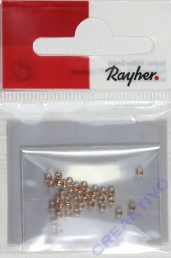 Rayher Quetschperlen 1,4/2mm 35St. ros�