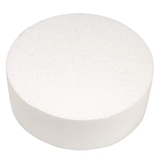 Styropor Scheibe 15cm 7cm hoch