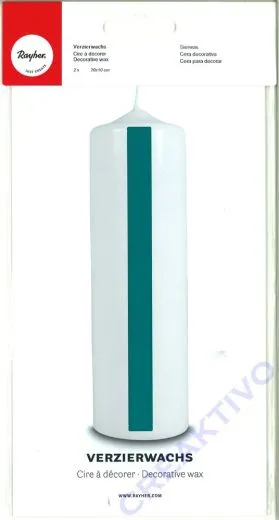 Rayher Wachsfolie, 20x10 cm, 2 St�ck, hellt�rkis