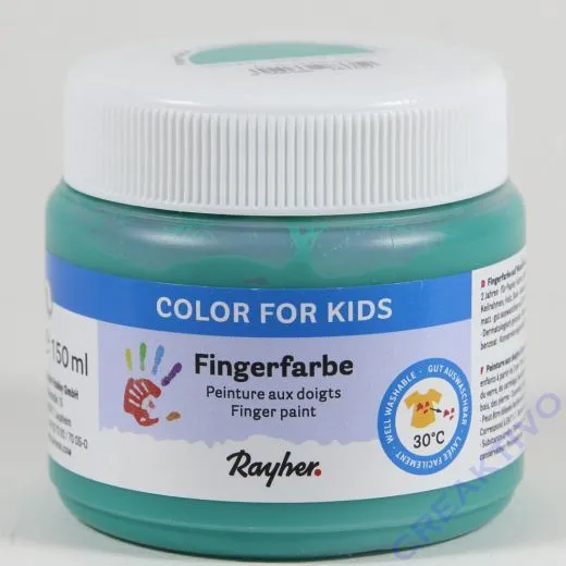 Fingerfarbe gr�n