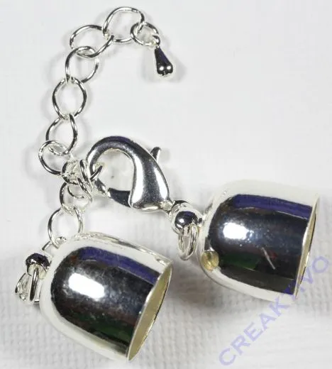 Pracht Verschluss 12mm silberfb. gl�nzend