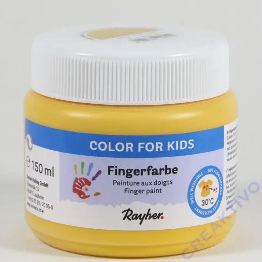 Fingerfarbe gelb