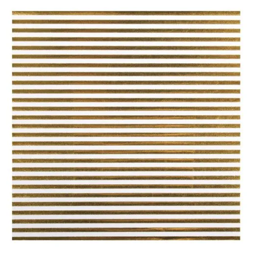 Origami-Faltbl�tter 10cm x 10cm gold/wei� gestreift
