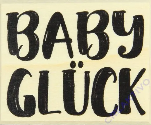 Stempel Baby Gl�ck