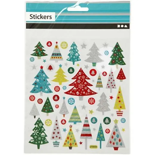 Sticker Weihnachtsb�ume