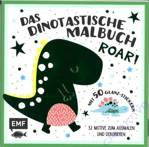 Das dinotastische Malbuch