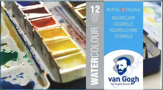 Van Gogh Watercolour 12 N�pfchen