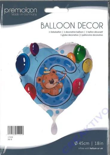 Folienballon B�r 6