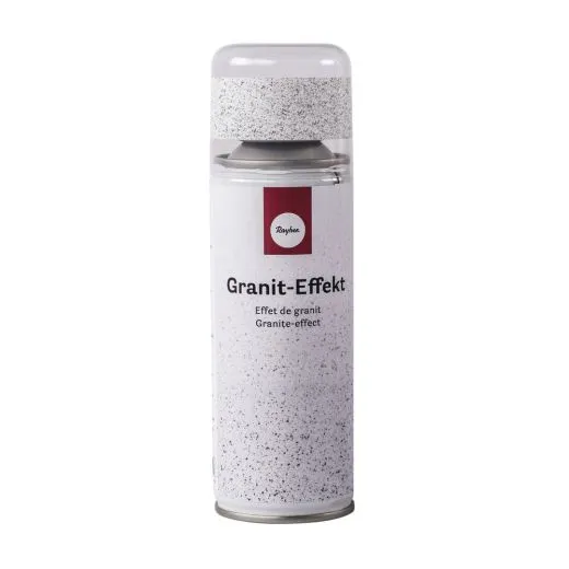 Graniteffekt Spray wei�