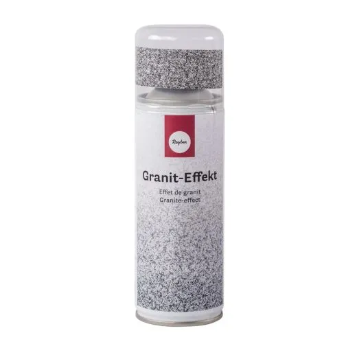 Graniteffekt Spray grau