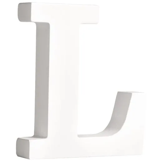 MDF-Buchstabe 11cm L