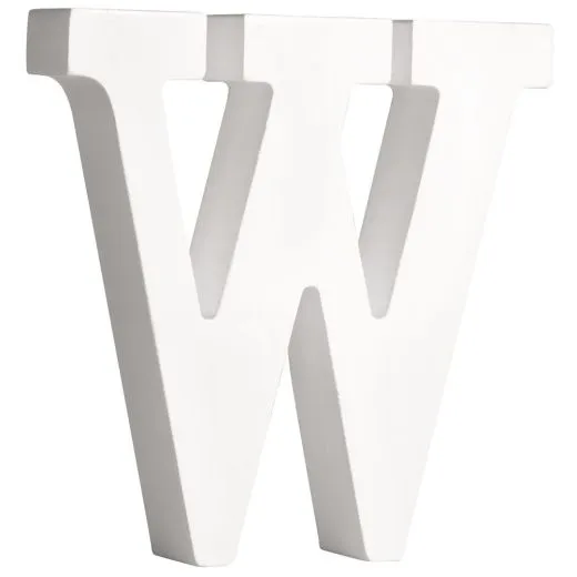 MDF-Buchstabe 11cm W