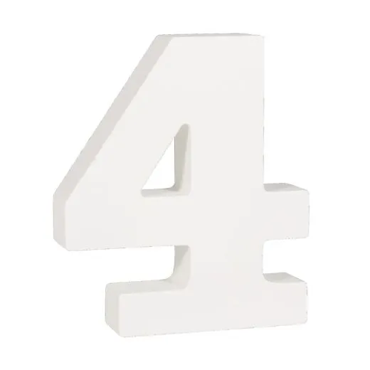 MDF-Nummer 11cm 4