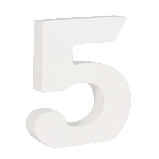 MDF-Nummer 11cm 5