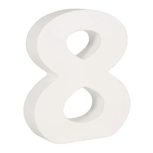 MDF-Nummer 11cm 8