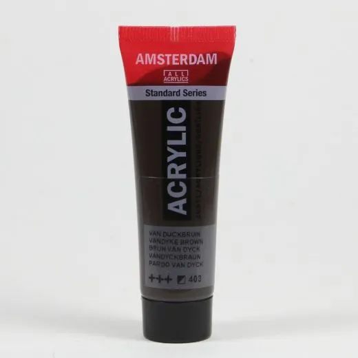 Amsterdam Acrylic Standard Series 20ml - vandyckbraun