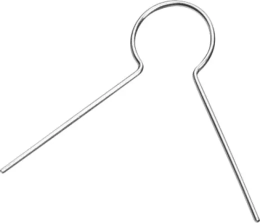 �senaufh�nger 25mm silber 25 St�ck