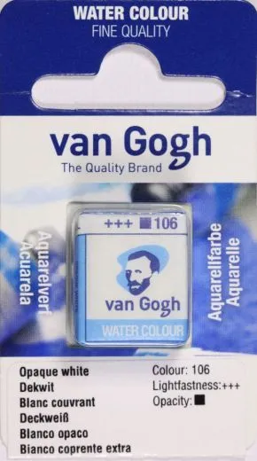 Van Gogh Aquarell N�pfchen Deckweiss