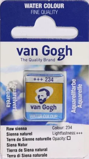 Van Gogh Aquarell N�pfchen siena natur