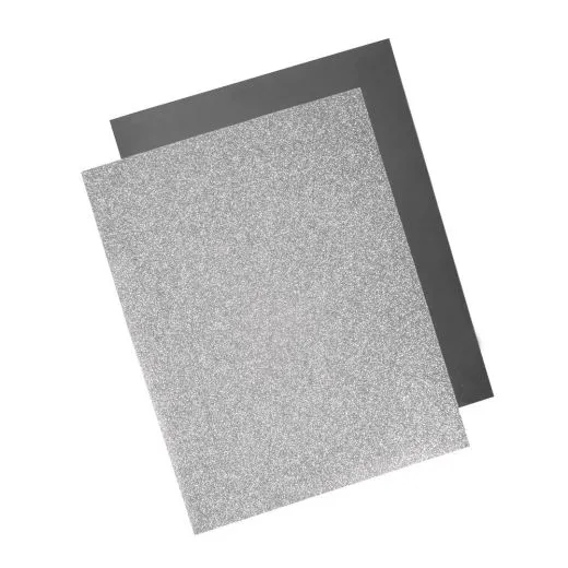 Metallic B�gel-Transferfolie silber