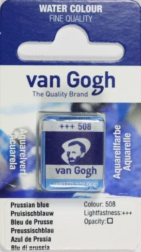 Van Gogh Aquarell N�pfchen preu�ischblau