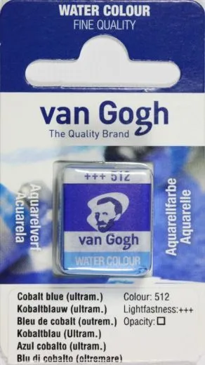 Van Gogh Aquarell N�pfchen kobaltblau ulramarin