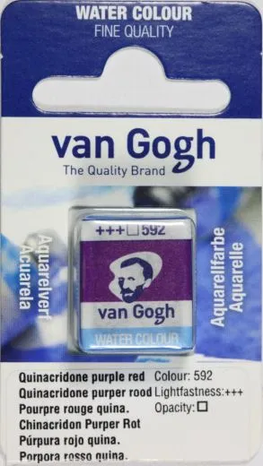 Van Gogh Aquarell N�pfchen chinacridon purpurrot