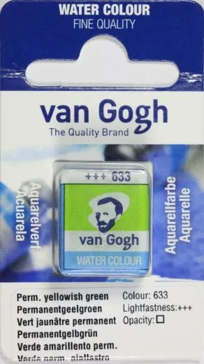 Van Gogh Aquarell N�pfchen saftgr�n