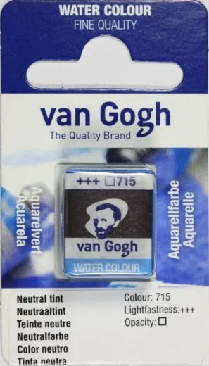 Van Gogh Aquarell N�pfchen Neutralfarbe