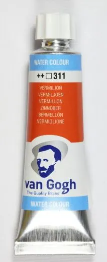 van Gogh Fl�ssige Aquarellfarbe zinnober