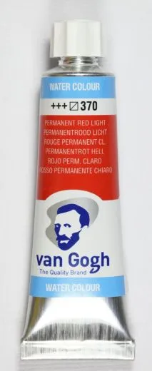 van Gogh Fl�ssige Aquarellfarbe permanentrot hell