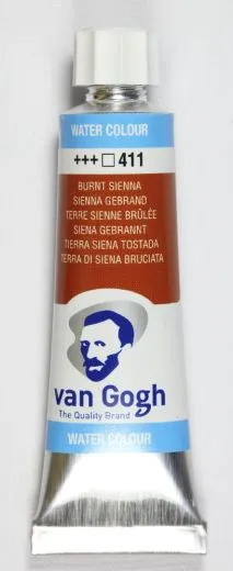 van Gogh Fl�ssige Aquarellfarbe siena gebrannt