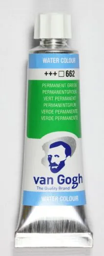 van Gogh Fl�ssige Aquarellfarbe permanentgr�n