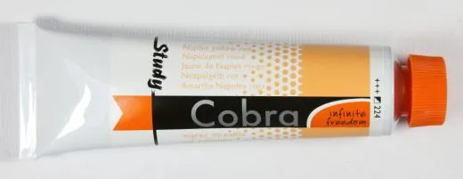 Cobra Study 40ml neapelgelb rot