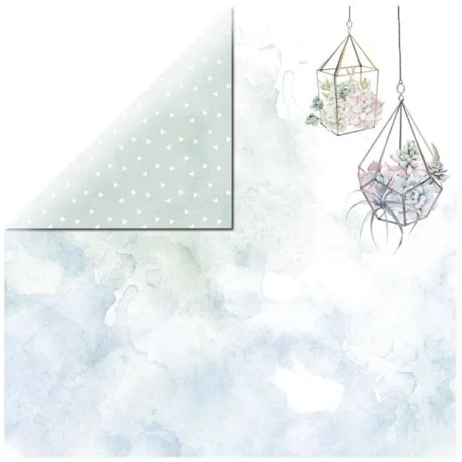 Scrapbooking Papier Greenhouse - Agave