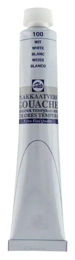 Talens Gouache extra fine quality 60ml wei�