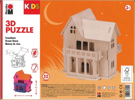 3D Puzzle Traumhaus