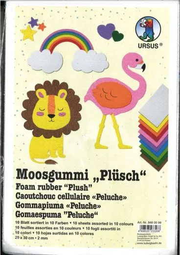 Bastelpackung Mooosgummi Pl�sch