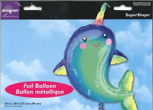 Folienballon Wal